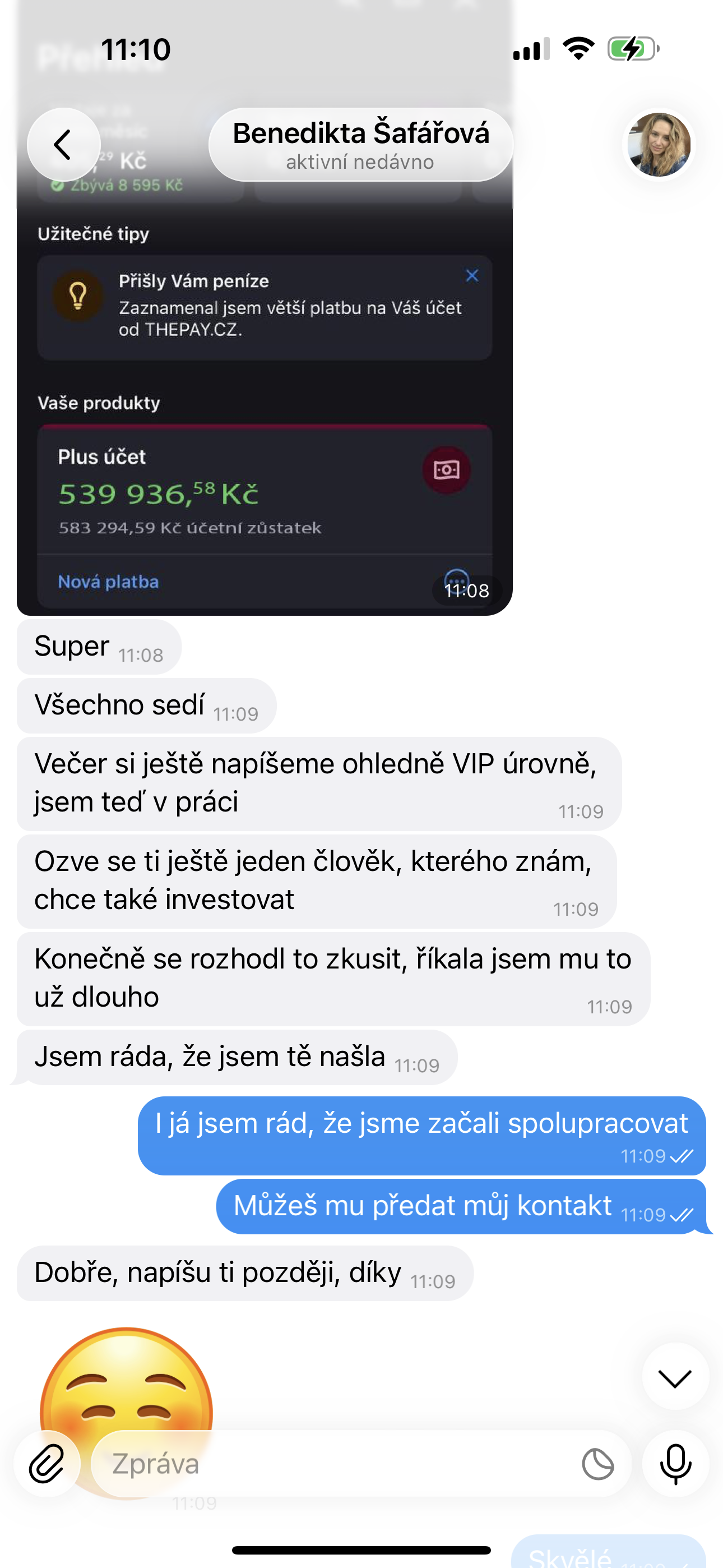 Následující ukázka
